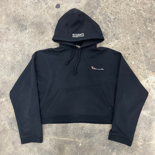 Vetements SS16 Metal Reversible Hoodie