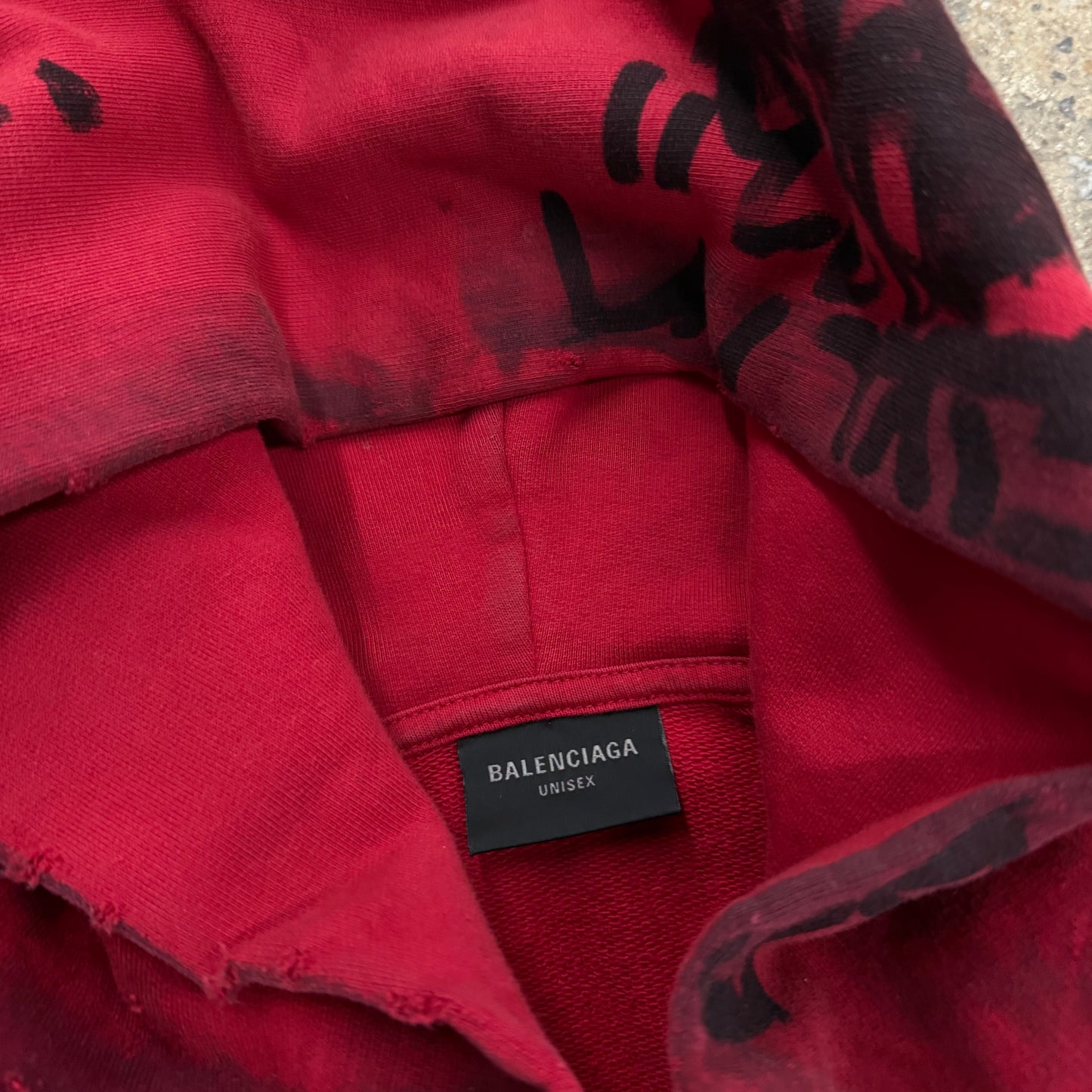 Balenciaga Graffiti Zipup