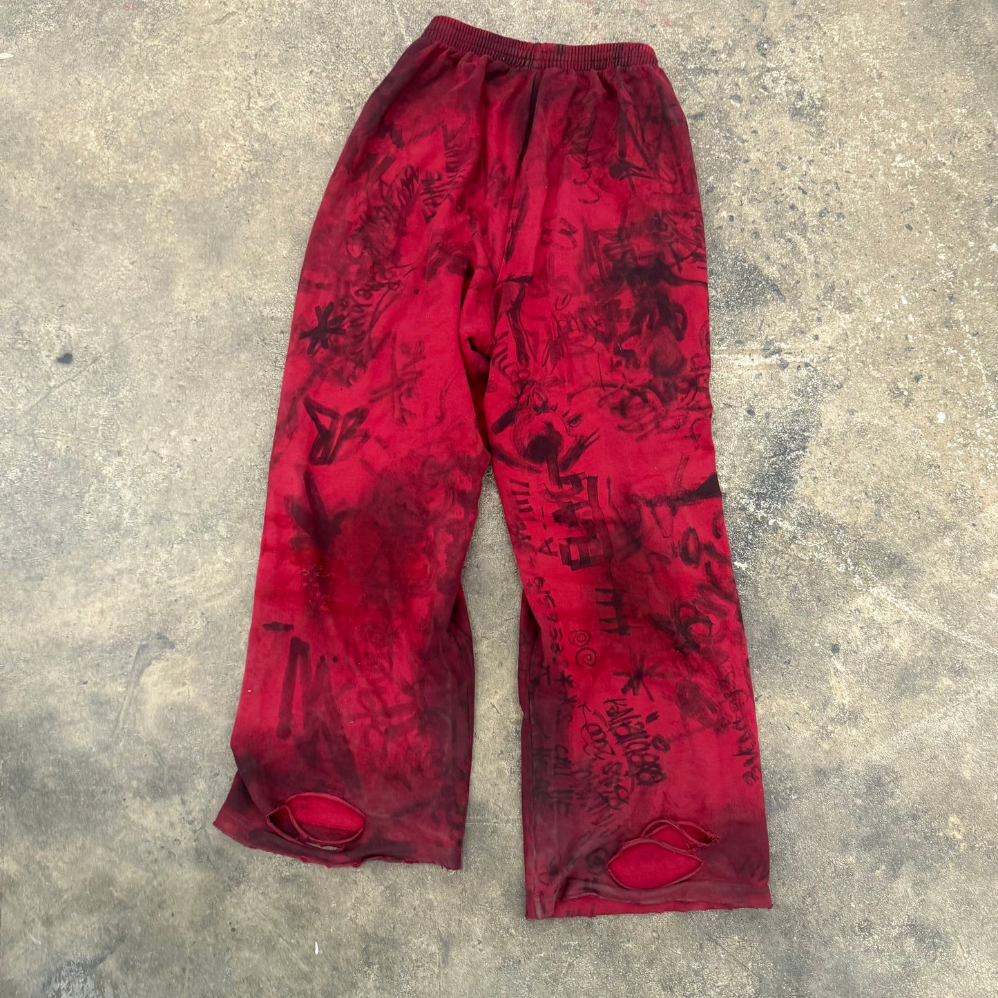 Balenciaga Graffiti Sweatpants