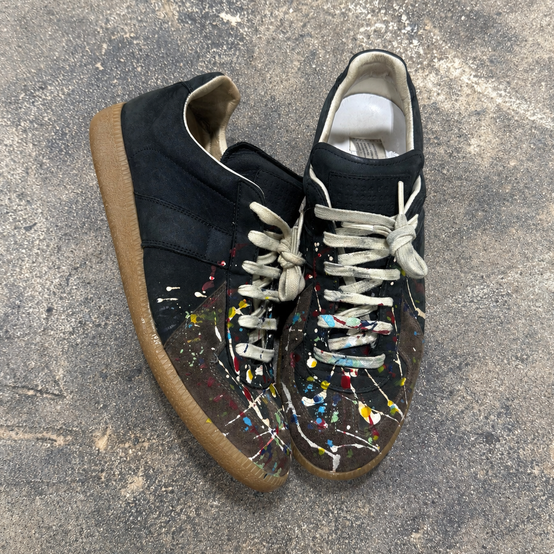 Maison Margiela ‘Black’ Splatter Paint GAT
