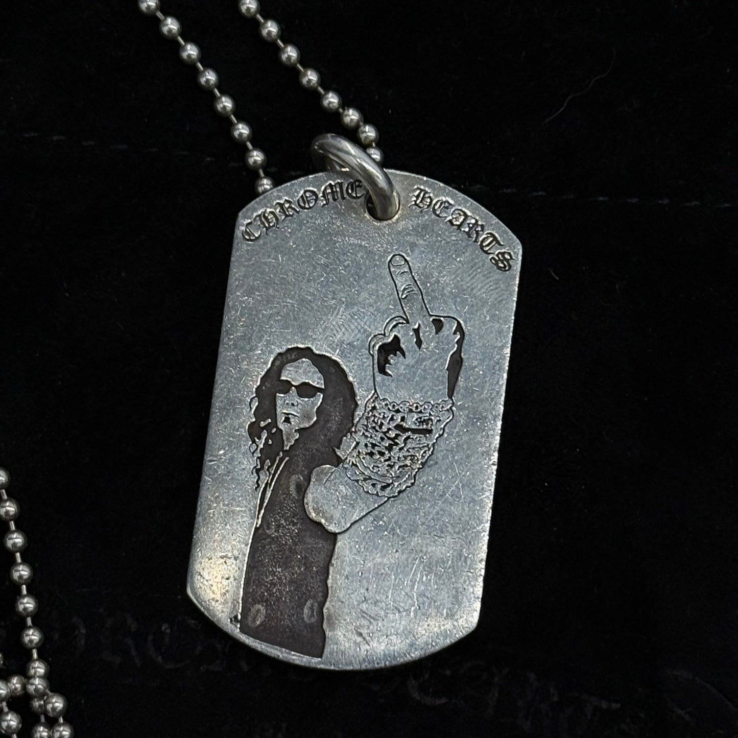 Chrome Hearts ‘Richard Stark’ Dogtag