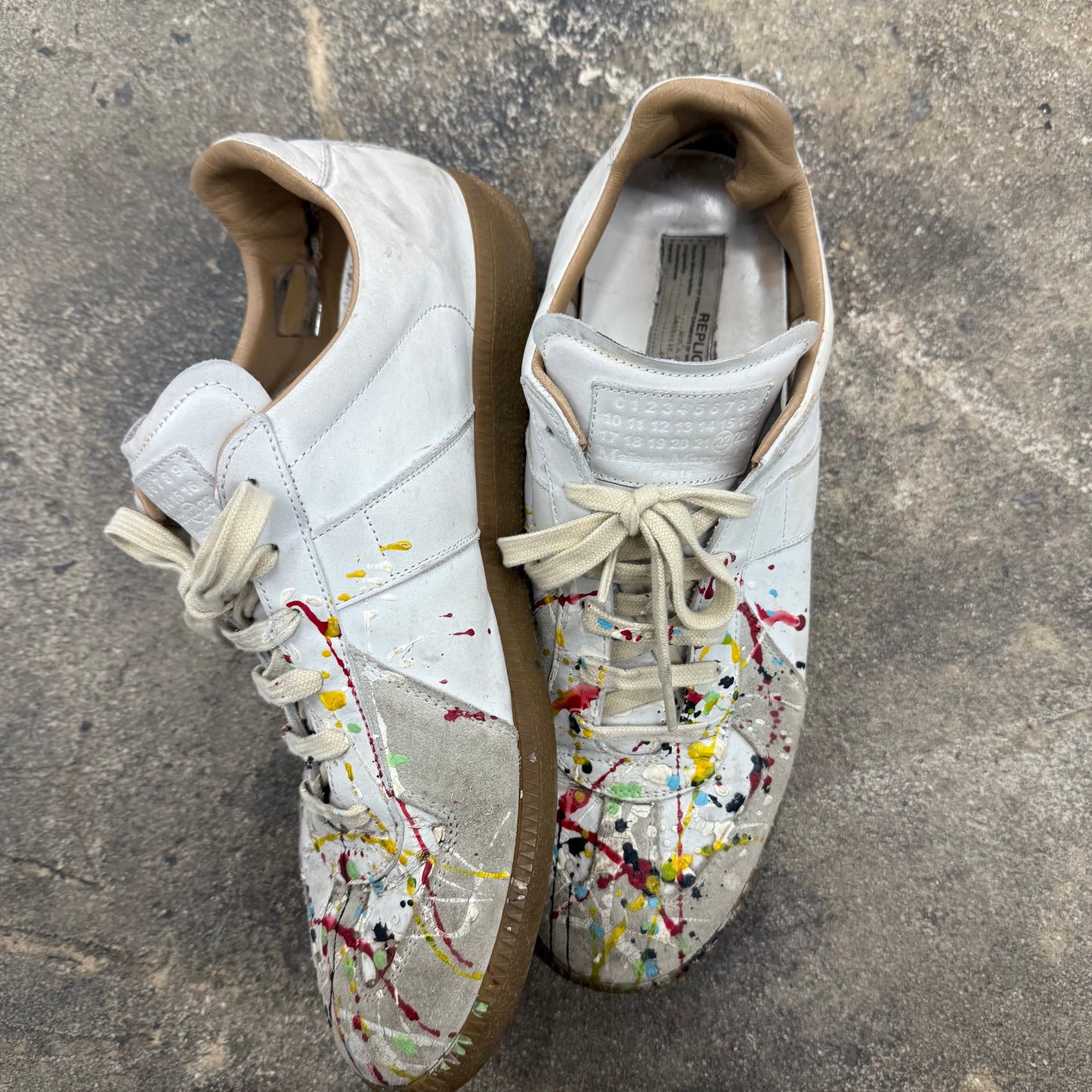 Maison Margiela Splatter Paint GAT