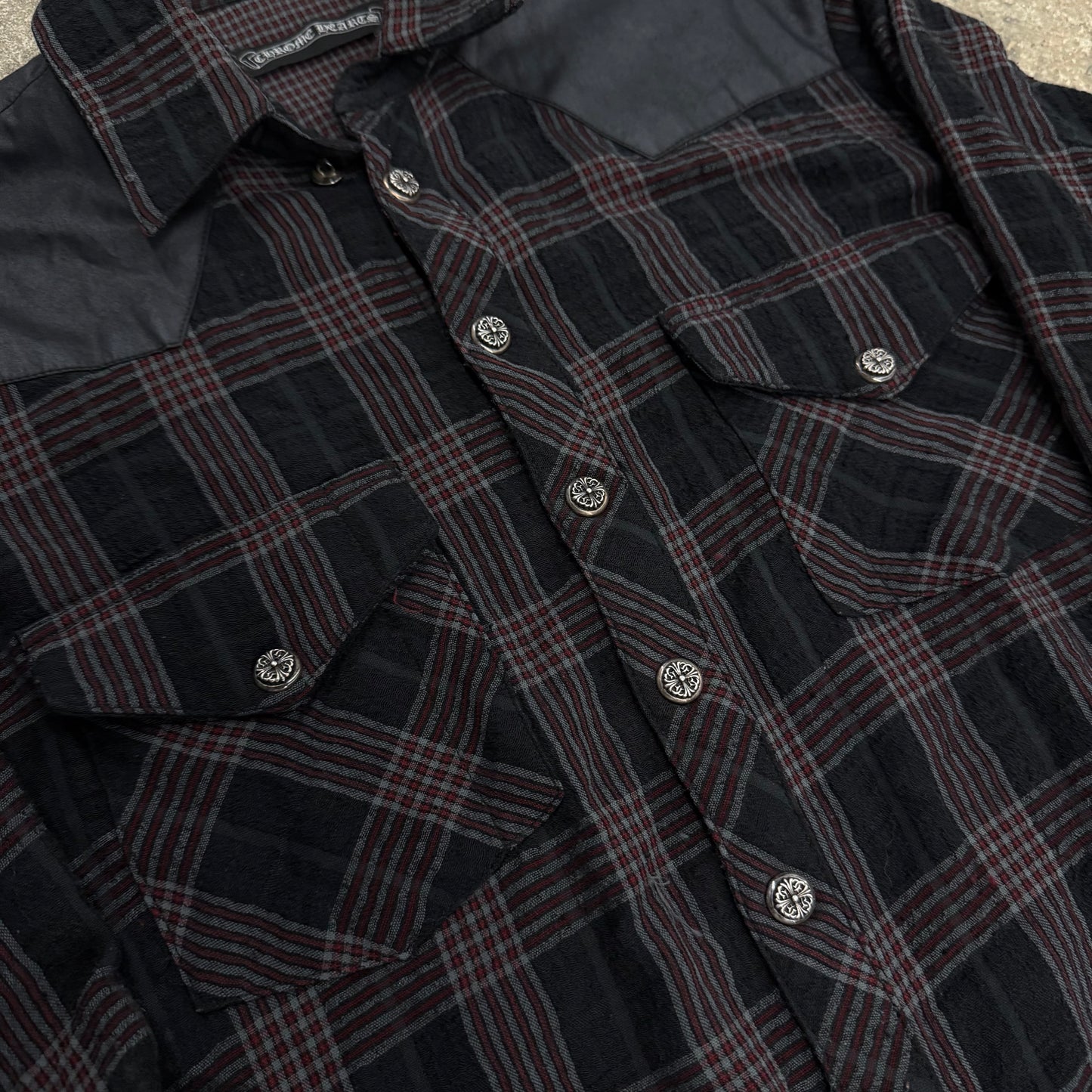 Chrome Hearts Plaid Flannel