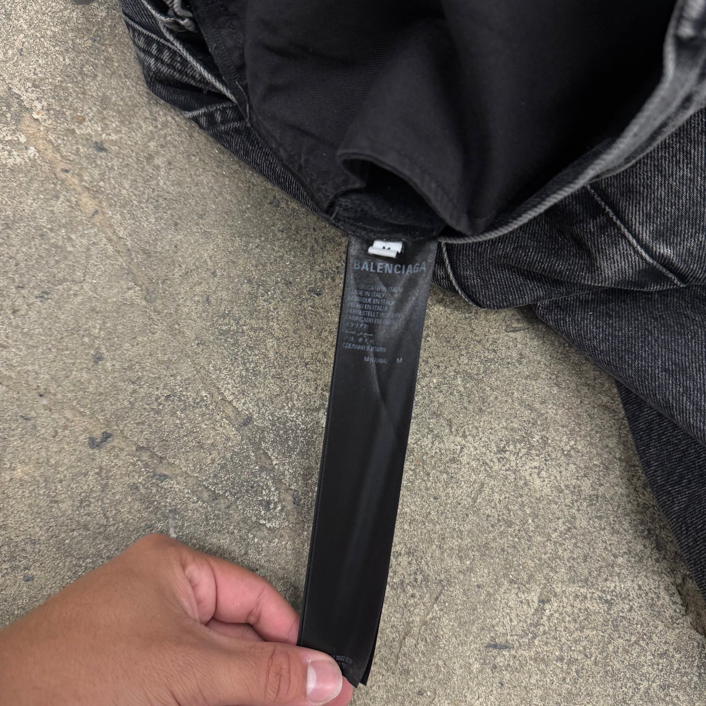 Balenciaga FW22 Lost Tape Denim