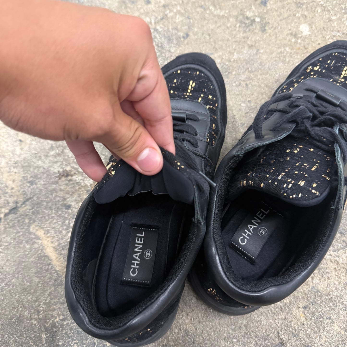 Chanel CC ‘Tweed’ Trainer