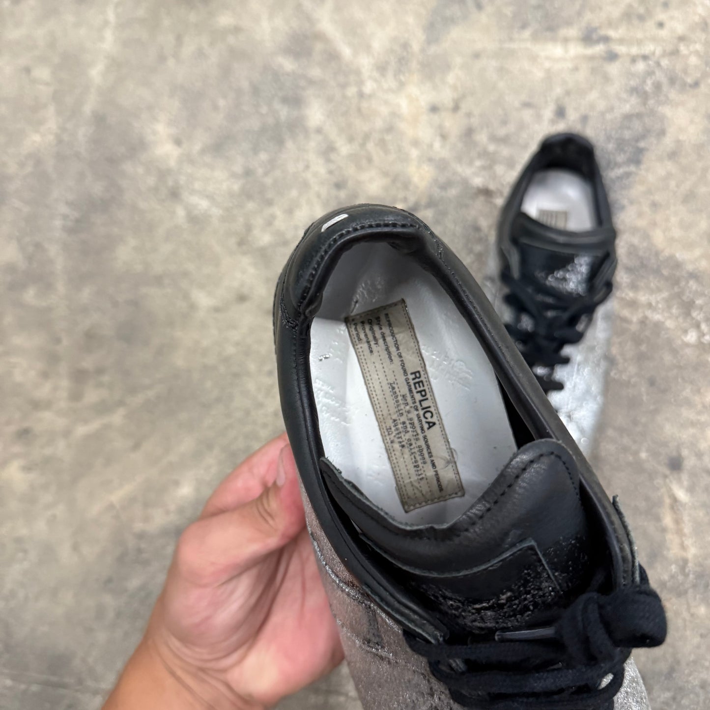 Maison Margiela ‘Silver Glitter’ GAT