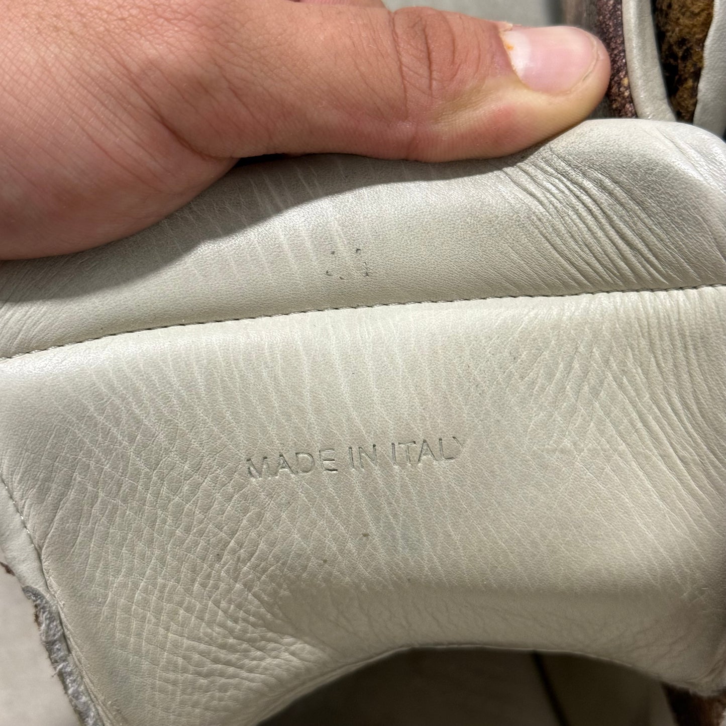 Maison Margiela ‘Burnt Leather Tobacco’ Future High Tops