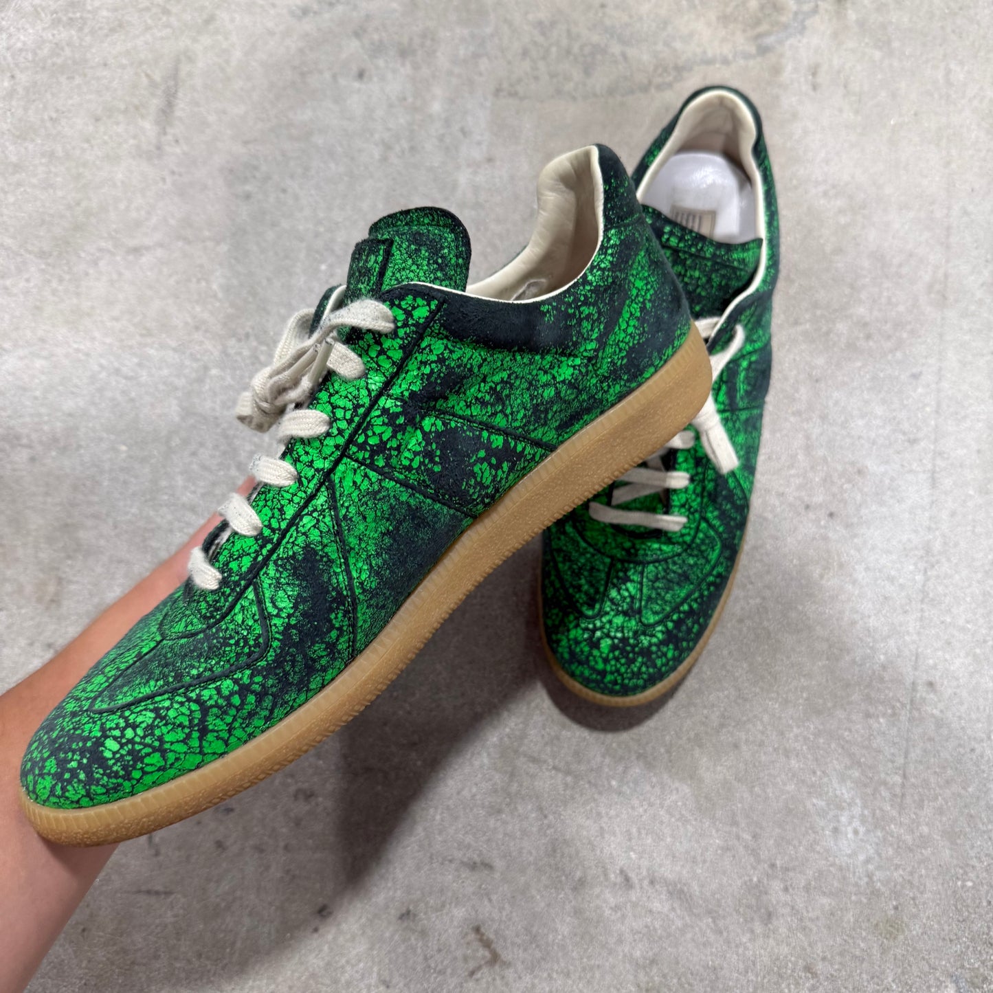 Maison Margiela Cracked Leather GAT