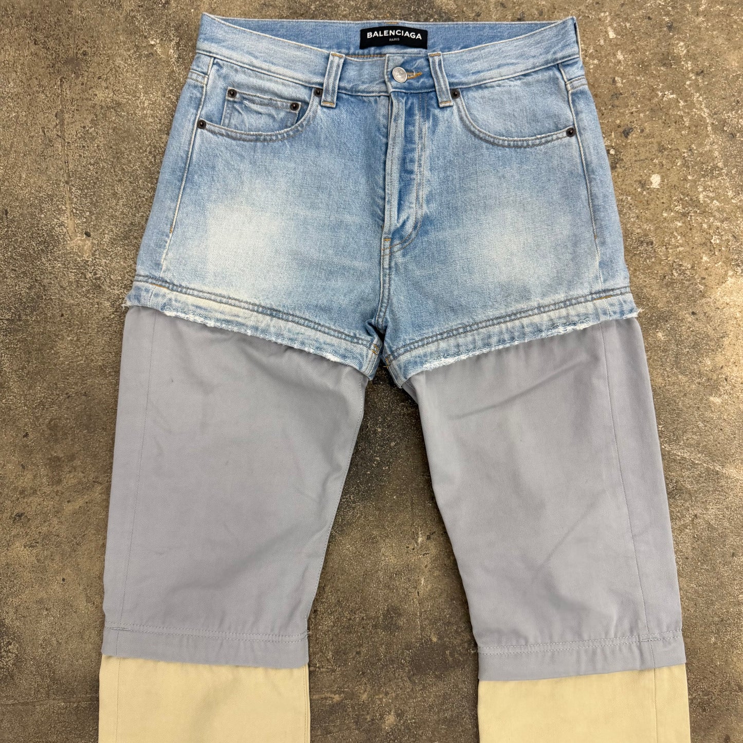 Balenciaga SS18 Convertible Denim