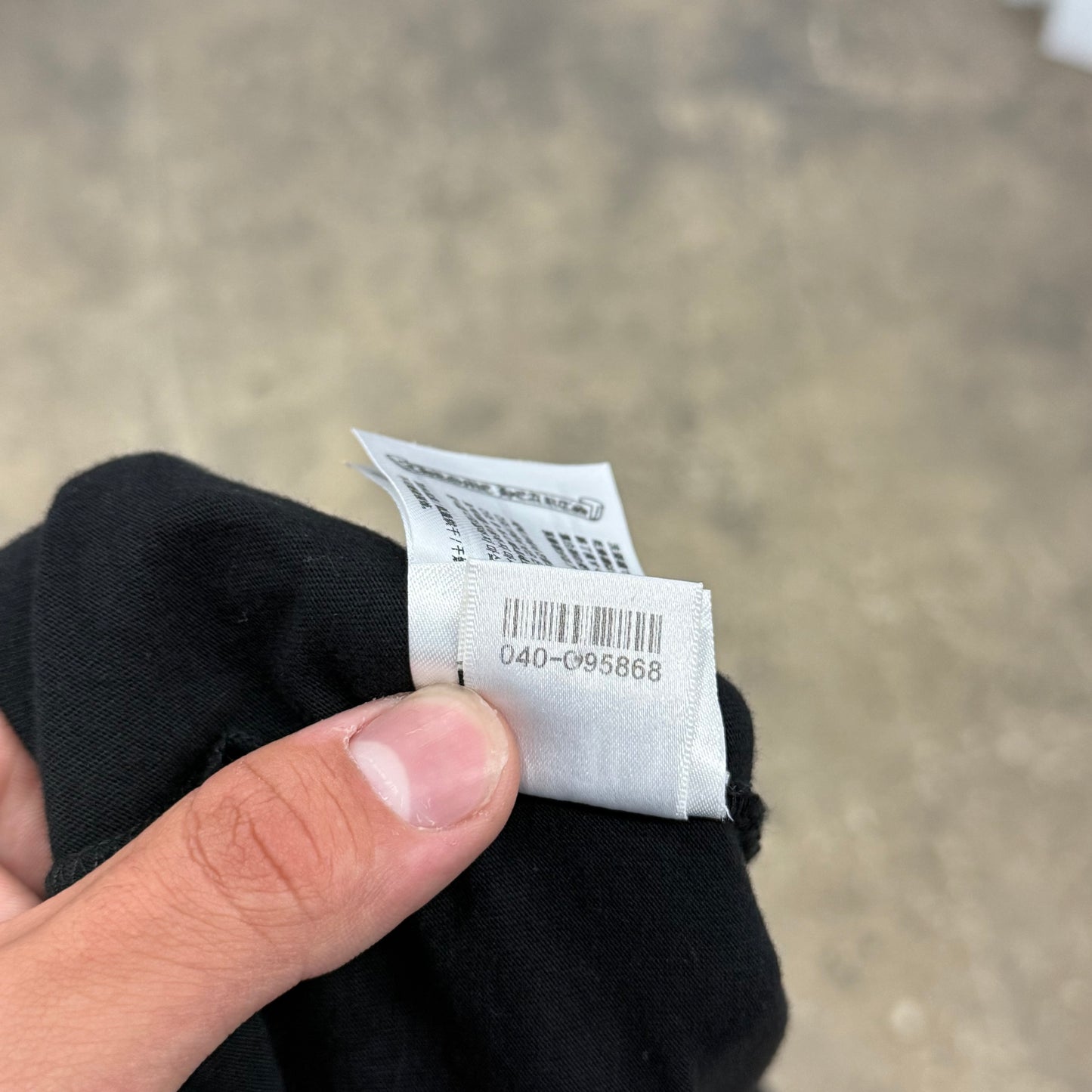 Chrome Hearts Scroll Pocket tee