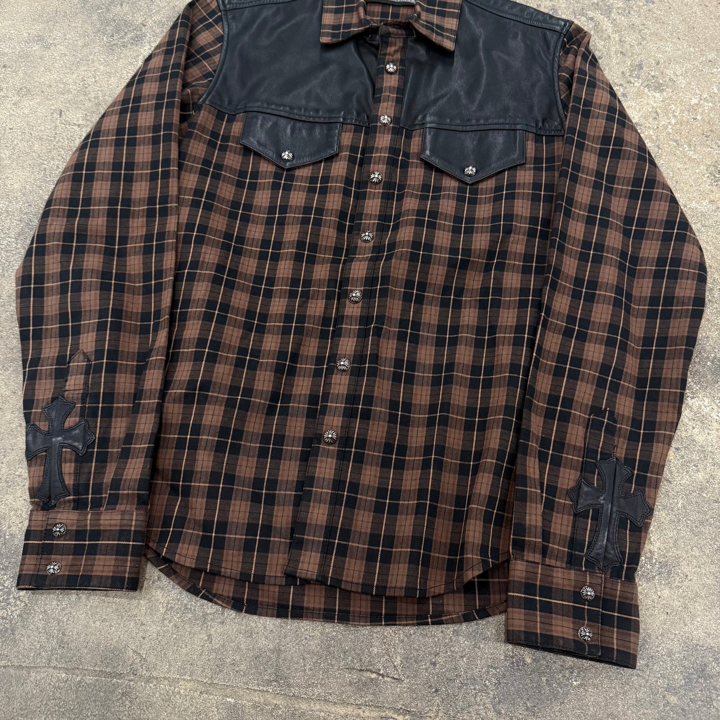 Chrome Hearts Lambskin Flannel