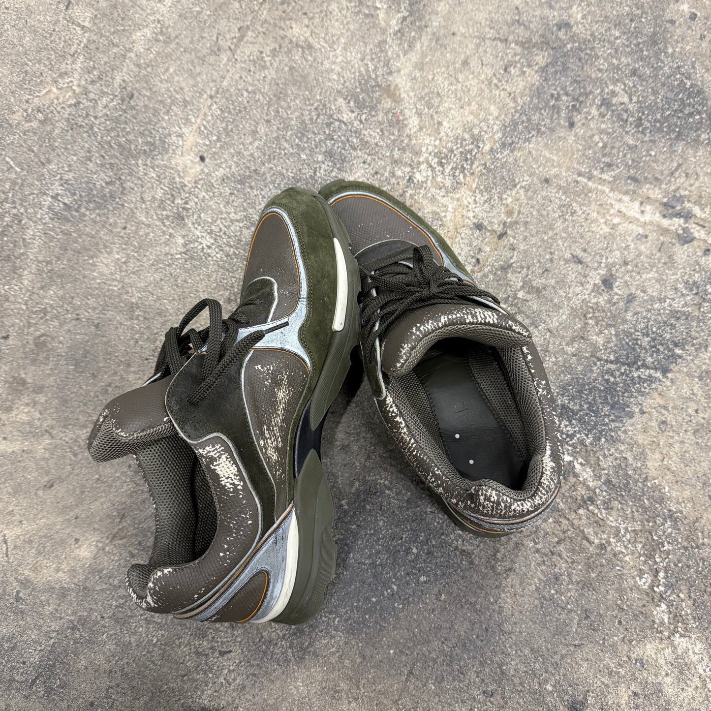 Chanel FW15 CC ‘Khaki’ Trainer