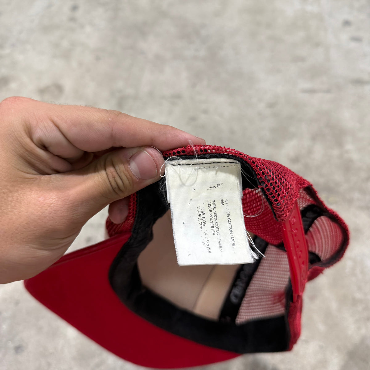 Chrome Hearts ‘CH’ Red Trucker