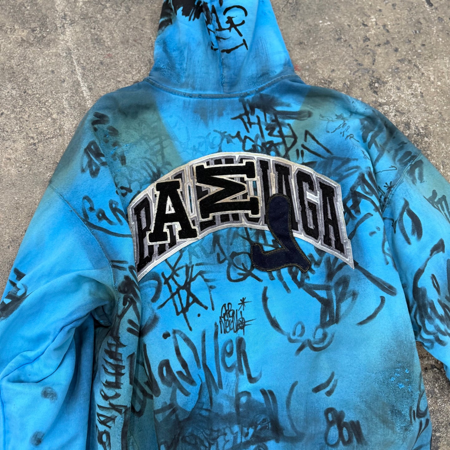 Balenciaga Graffiti Zipup