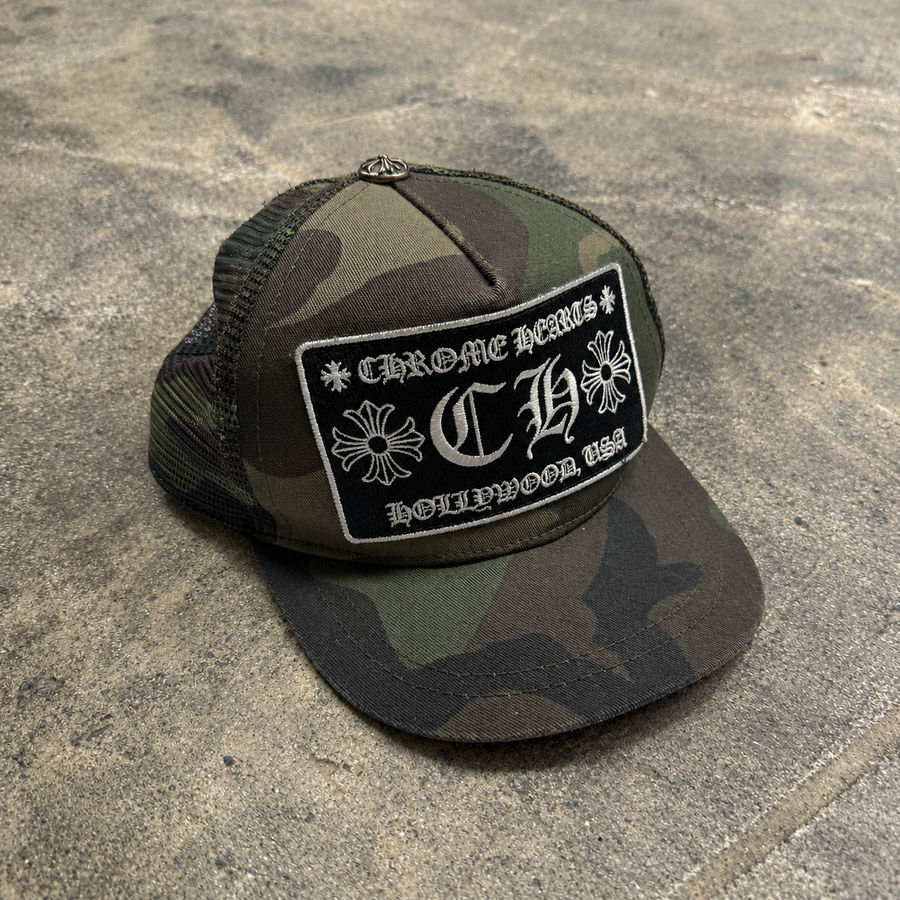 Chrome Hearts ‘Camo’ CH Trucker