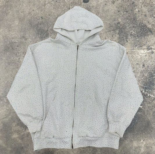 Balenciaga Rhinestone Zipup