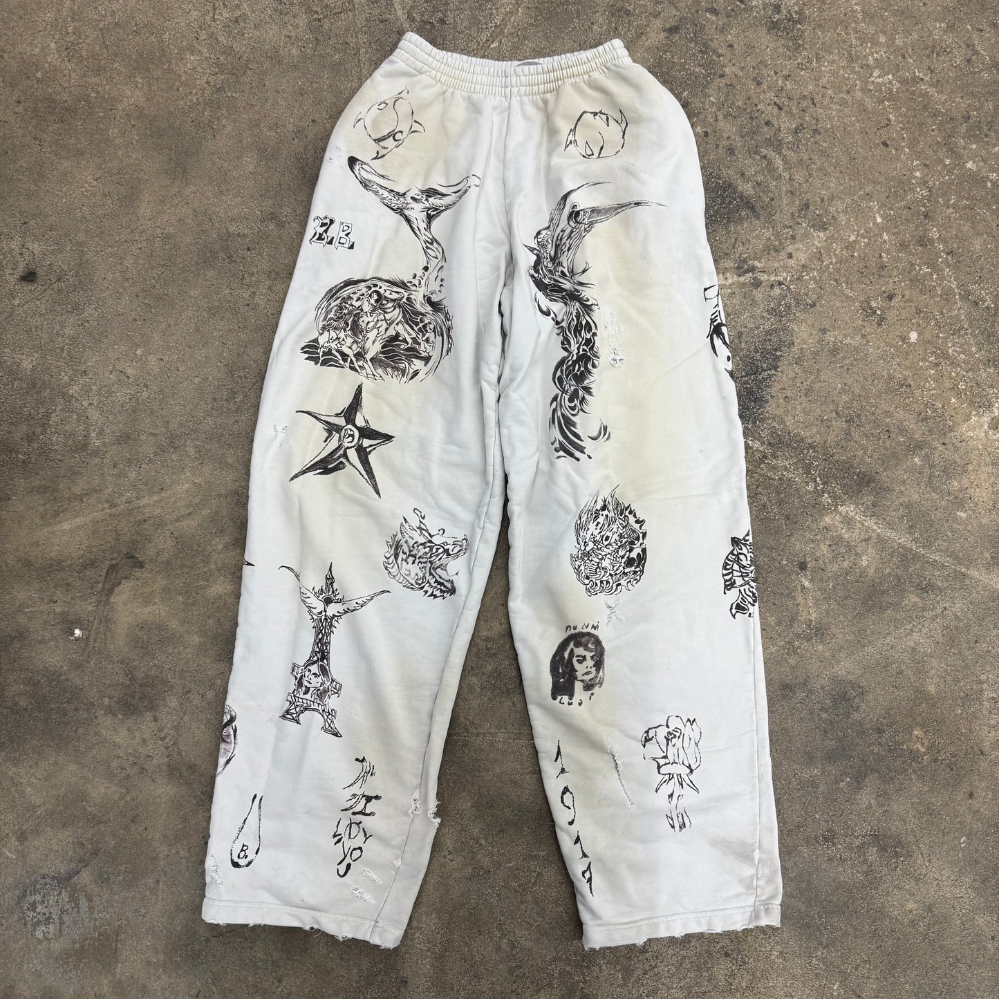 Balenciaga ‘Tattoo’ Sweatpants