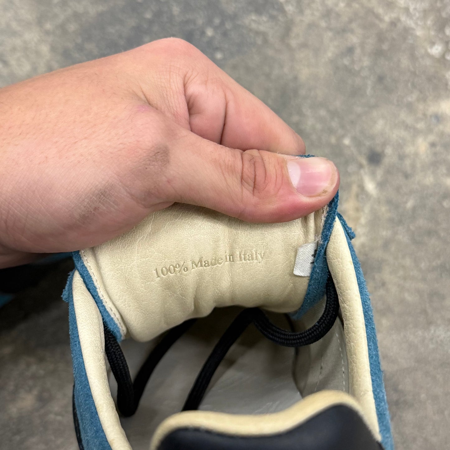 Maison Margiela Blue Suede GAT