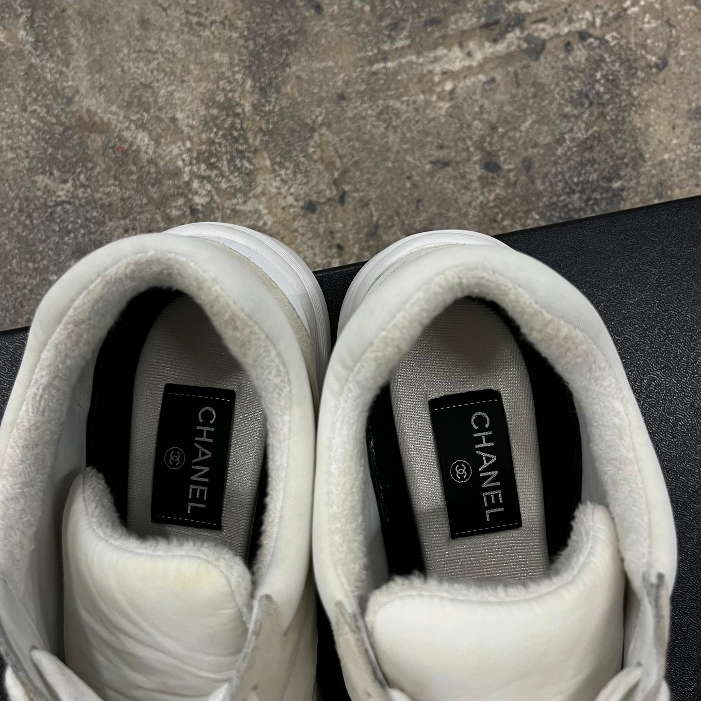 Chanel White Trainers