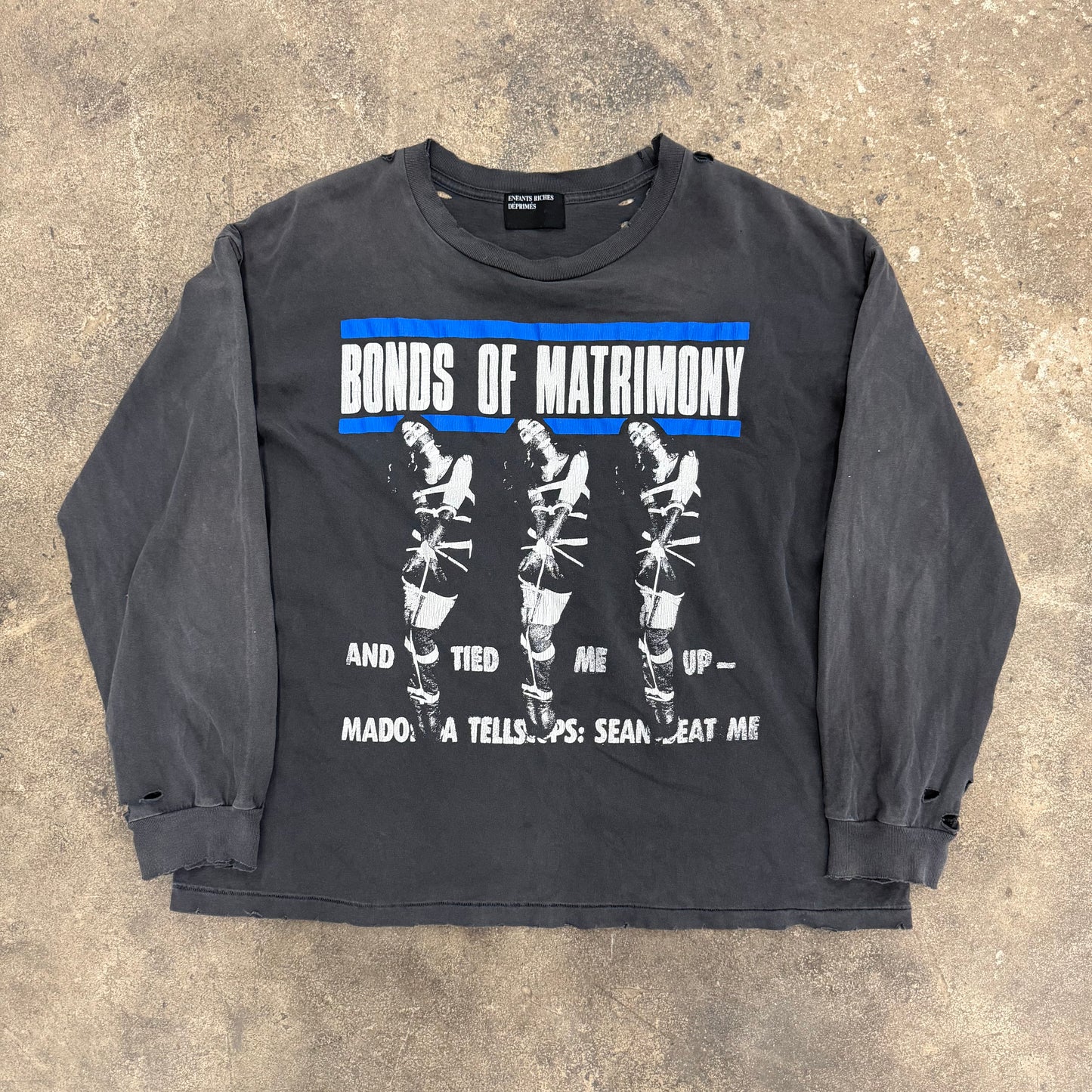 Enfants Riches Deprimes ‘Madonna’ Bonds of Matrimony Longsleeve