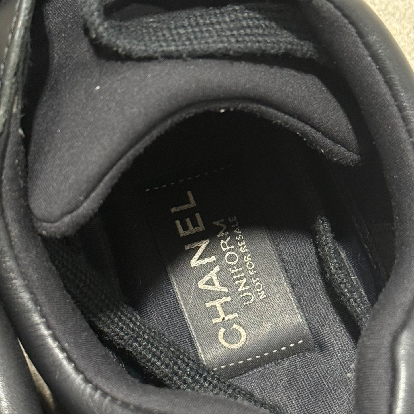 Chanel CC ‘Triple Black’ Trainer