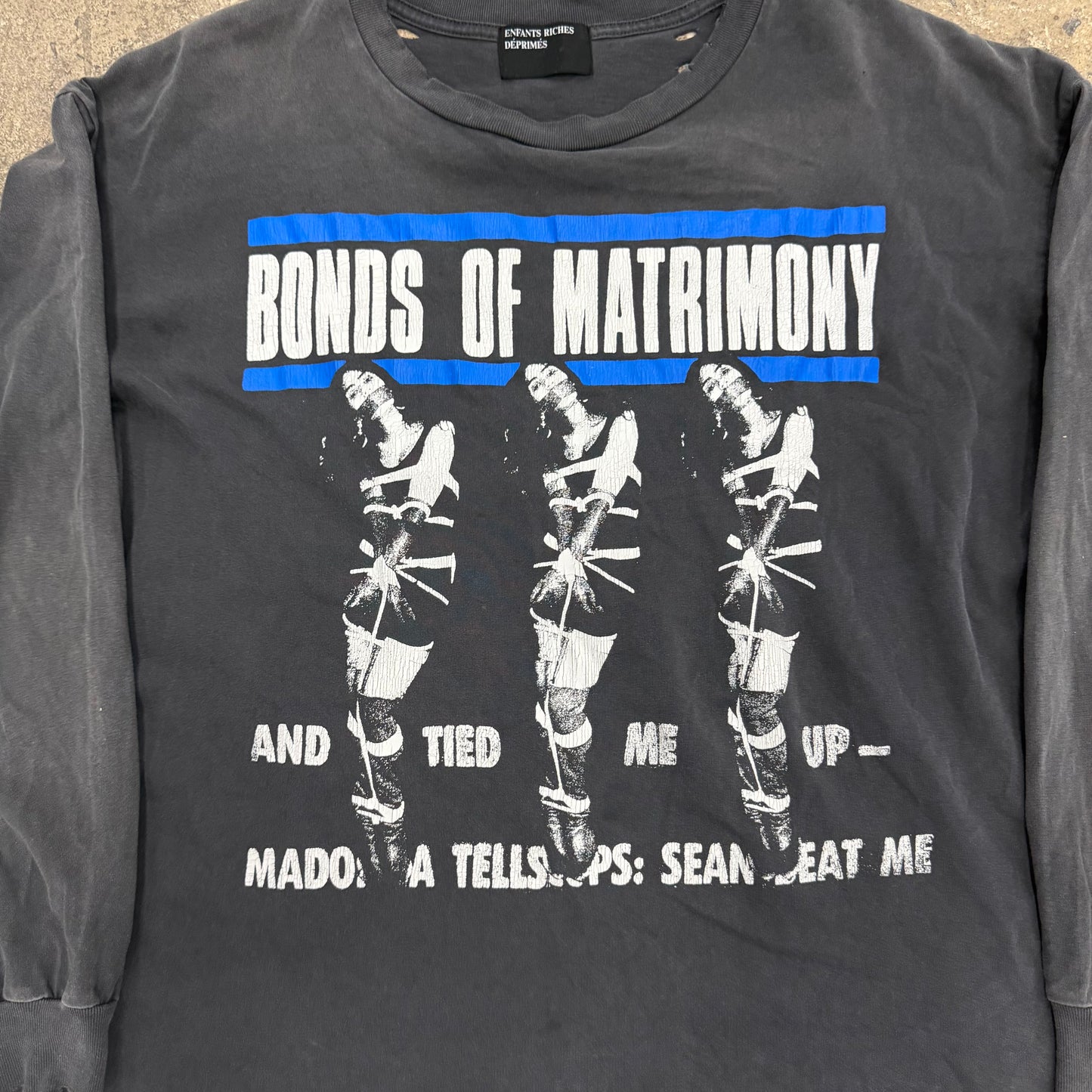 Enfants Riches Deprimes ‘Madonna’ Bonds of Matrimony Longsleeve
