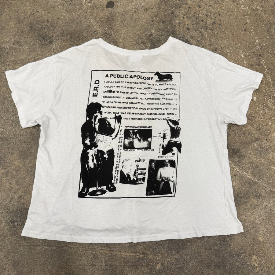 Enfants Riches Deprimes Public Apology Tee