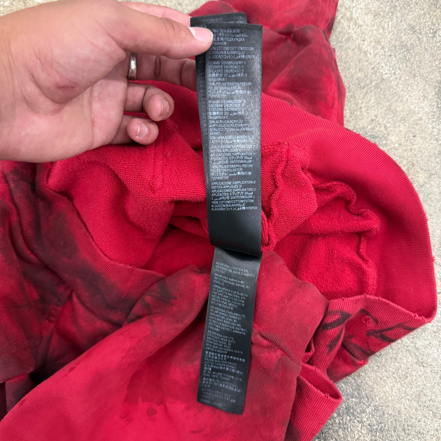 Balenciaga Graffiti Zipup
