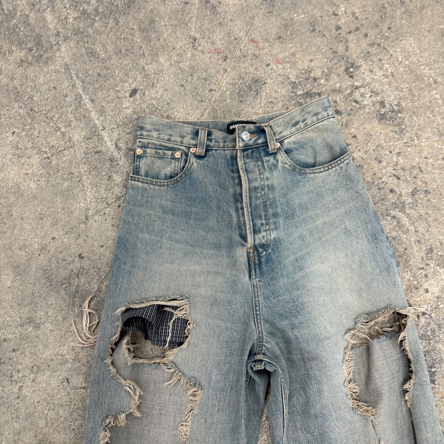 Balenciaga AW21 ‘Afterworld’ Boxer Denim