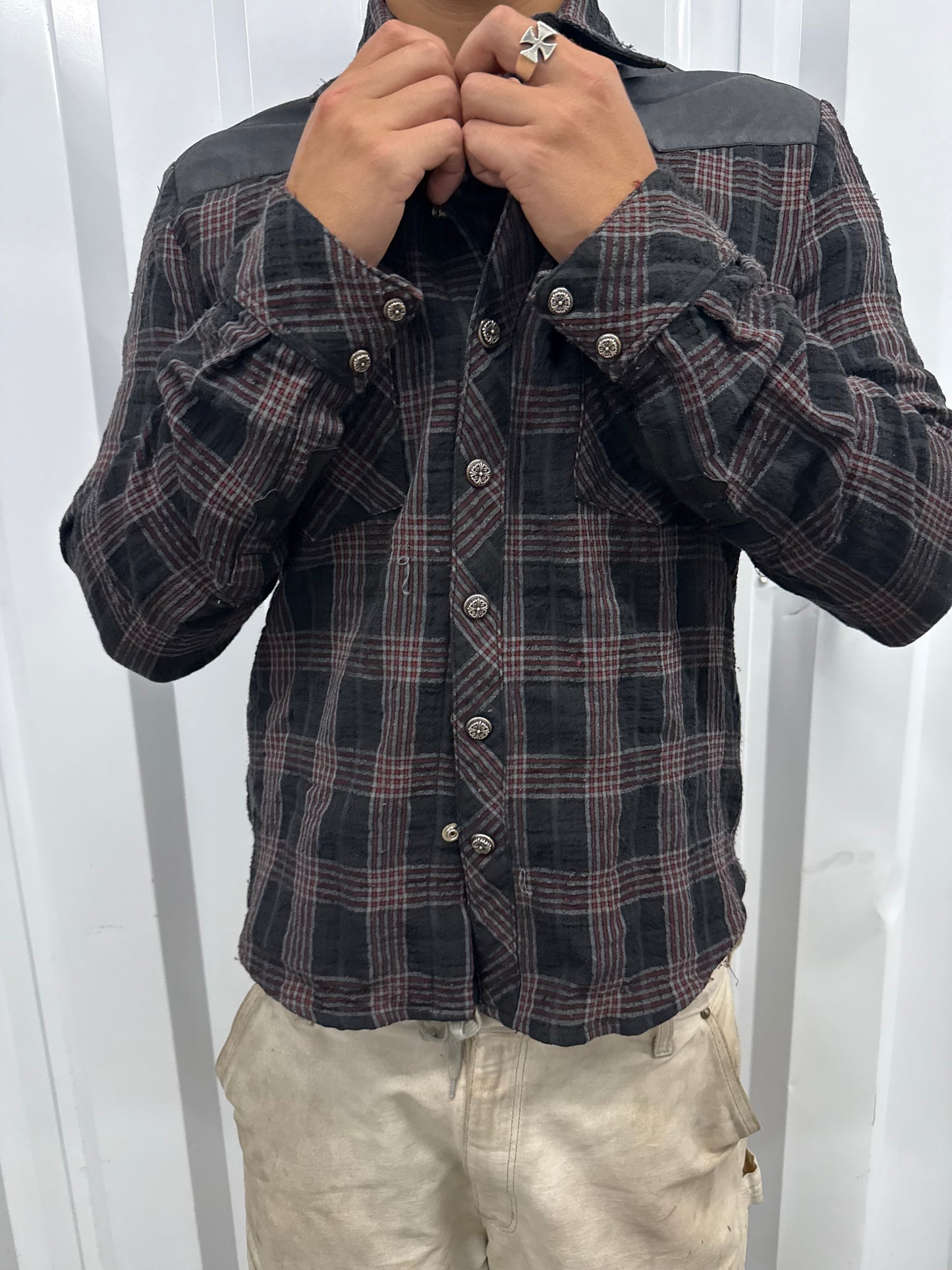 Chrome Hearts Plaid Flannel