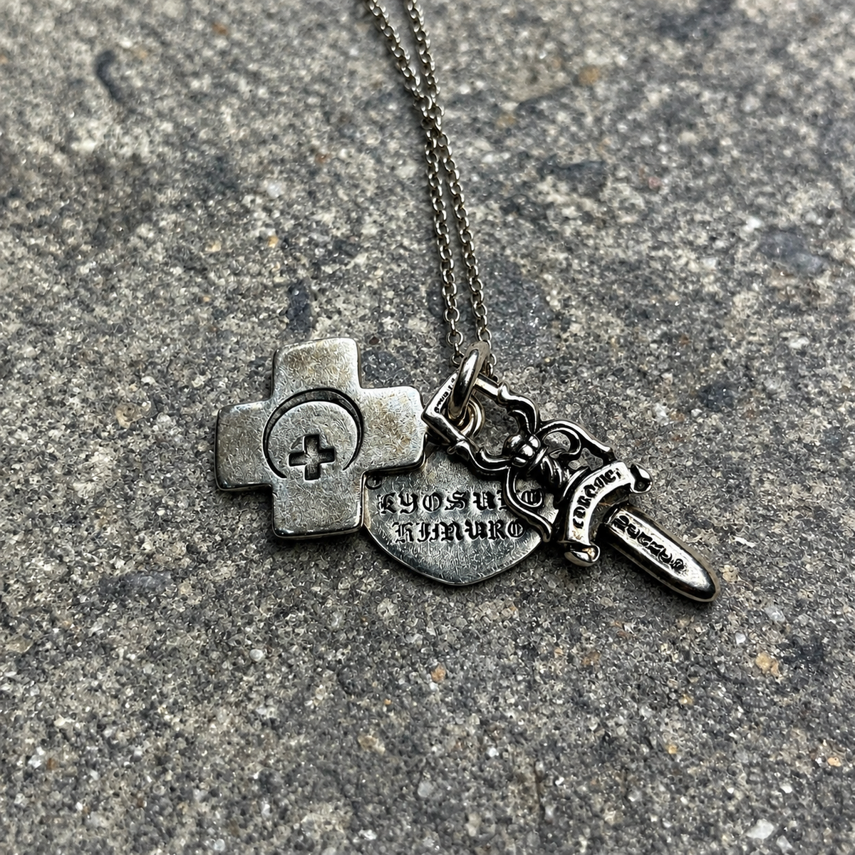 Chrome Hearts 'Kyosuke Himuro' Trinket Pendant