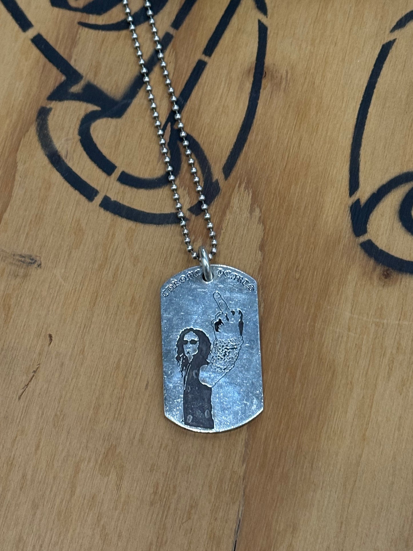 Chrome Hearts ‘Richard Stark’ Dogtag