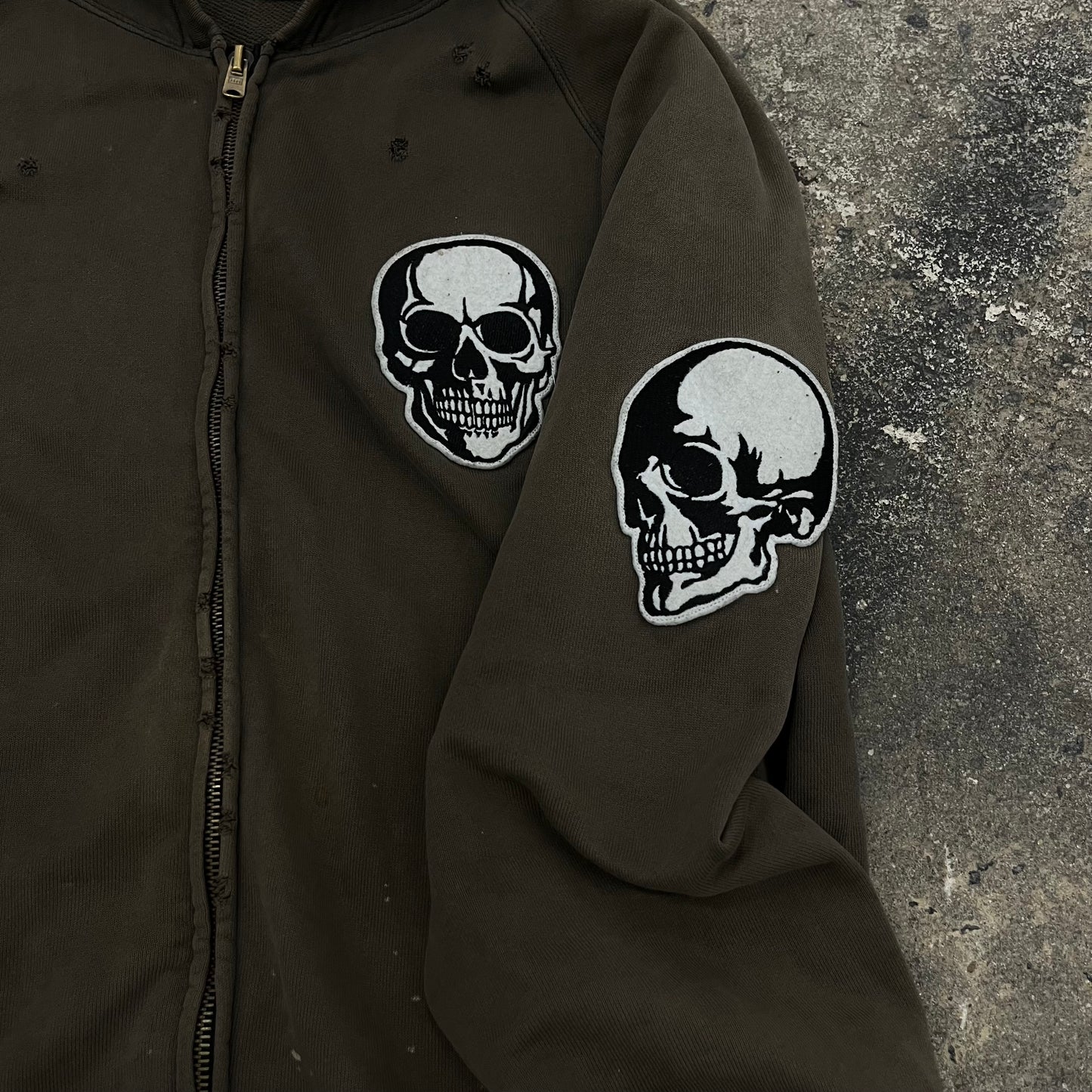 Number (N)ine SS04 Double Skull Zip