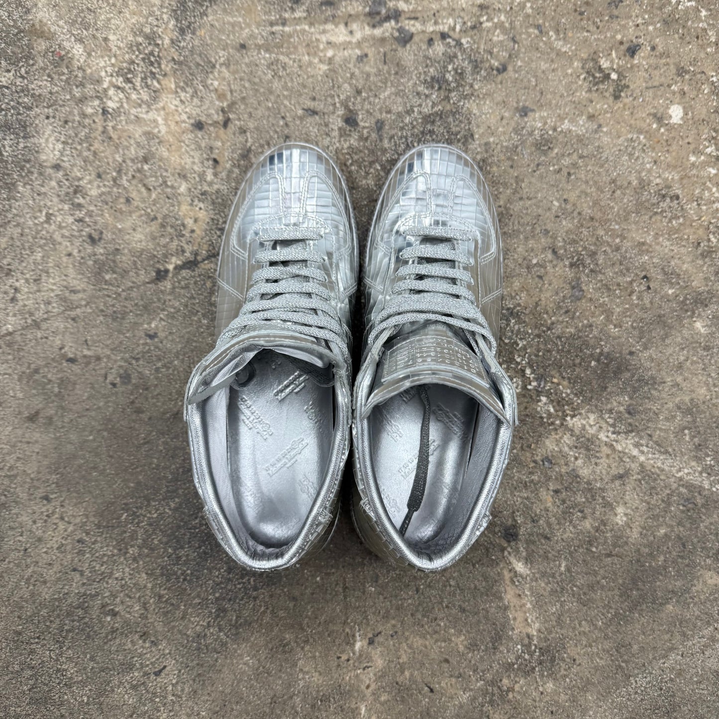 Maison Margiela Silver Metallic GAT