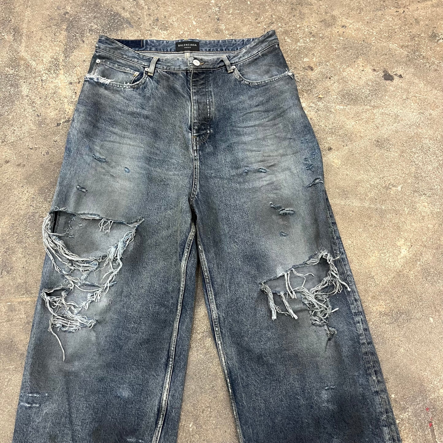 Balenciaga SS23 Oil Spill Denim