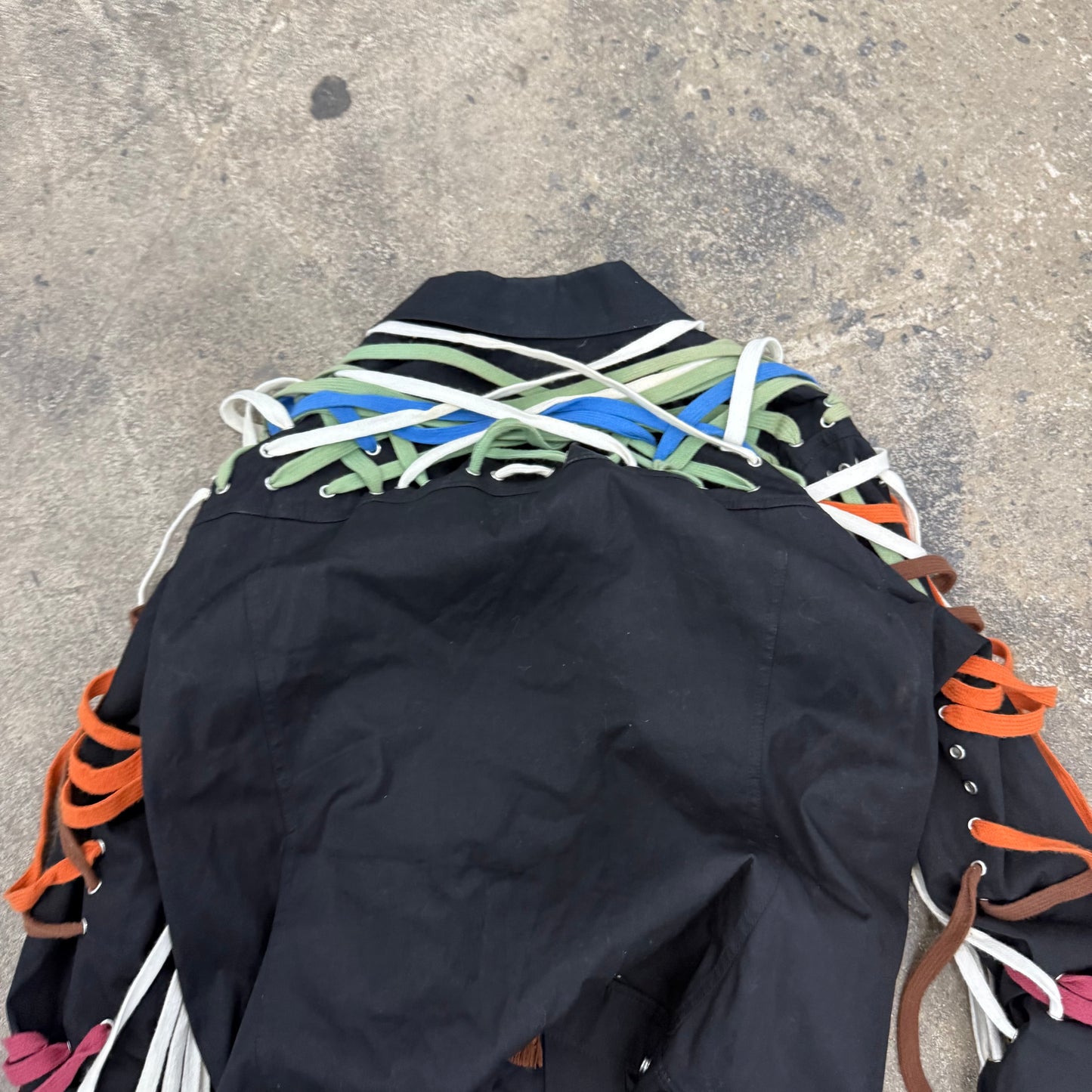 Rick Owens SS/20 Megalace Tecuatl Jacket