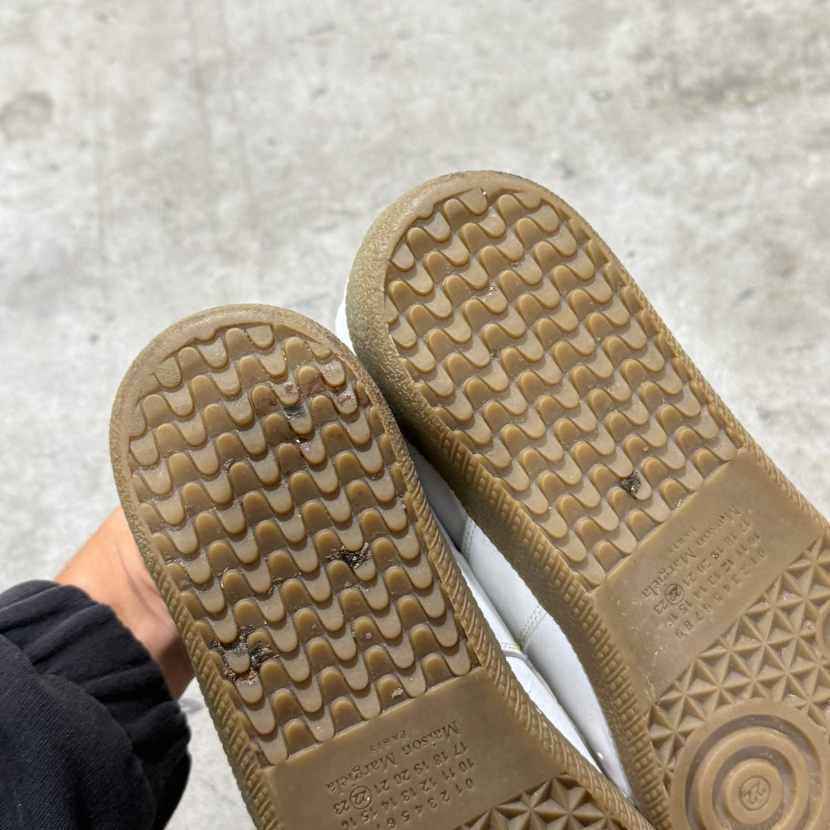 Maison Margiela White ‘Splatter Paint’ GAT