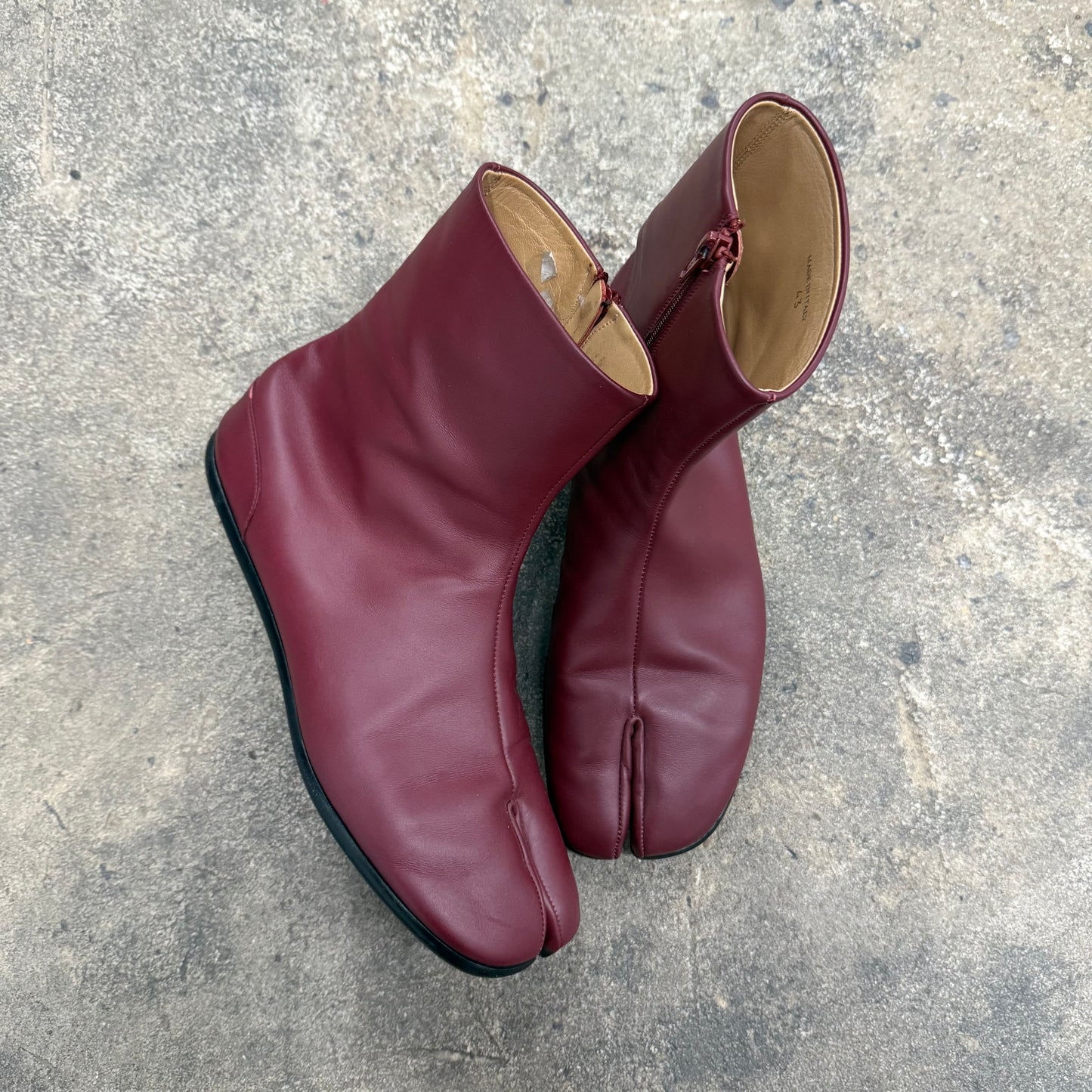 Maison Margiela Red Tabi Boots