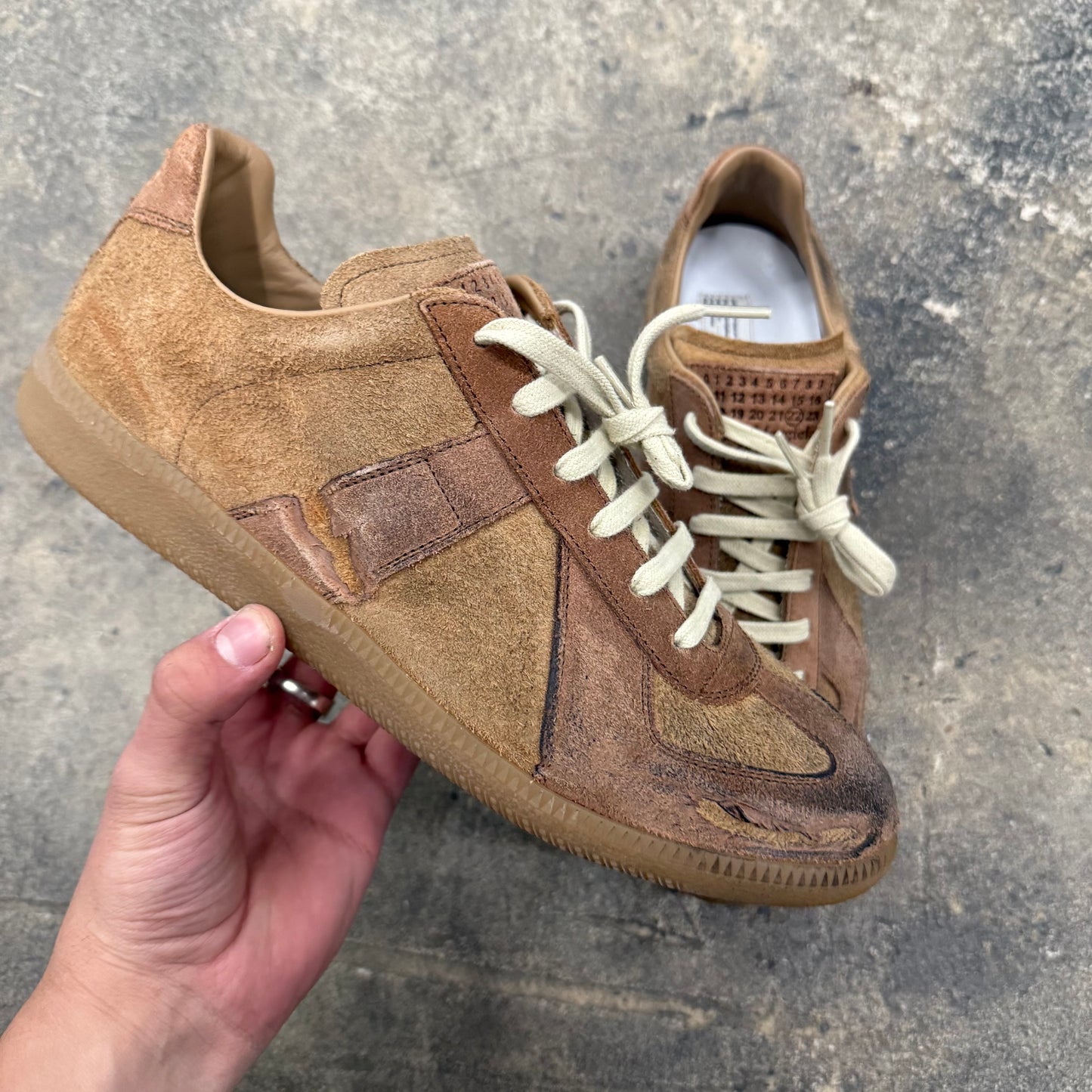 Maison Margiela Suede Distressed GAT