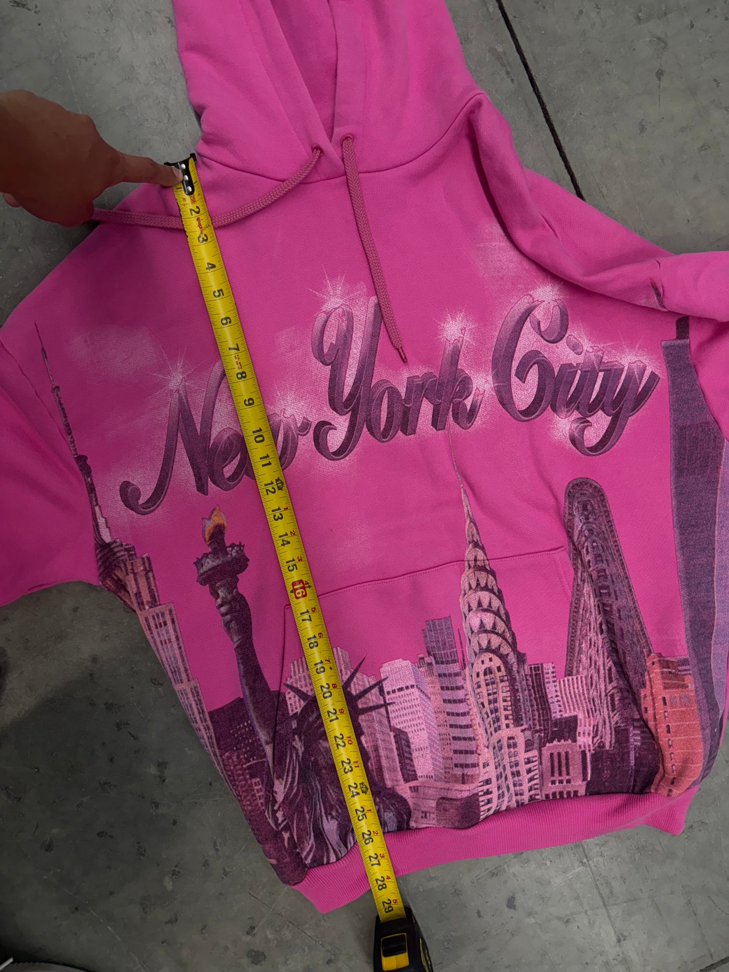 Balenciaga ‘NYC’ Air Brush Hoodie