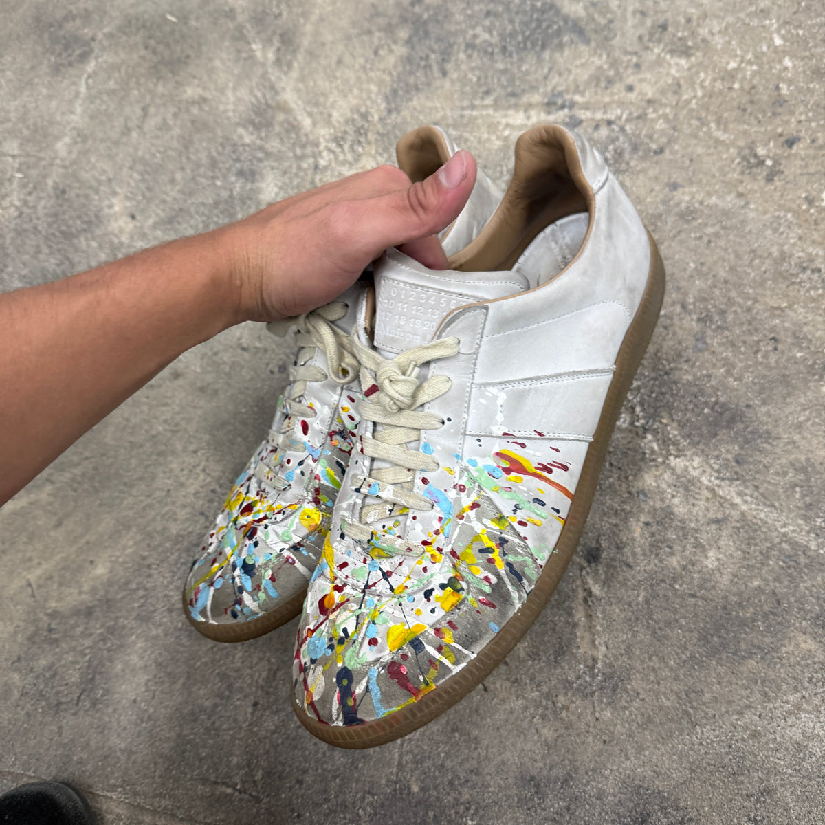 Maison Margiela ‘Heather’ Splatter Paint GAT