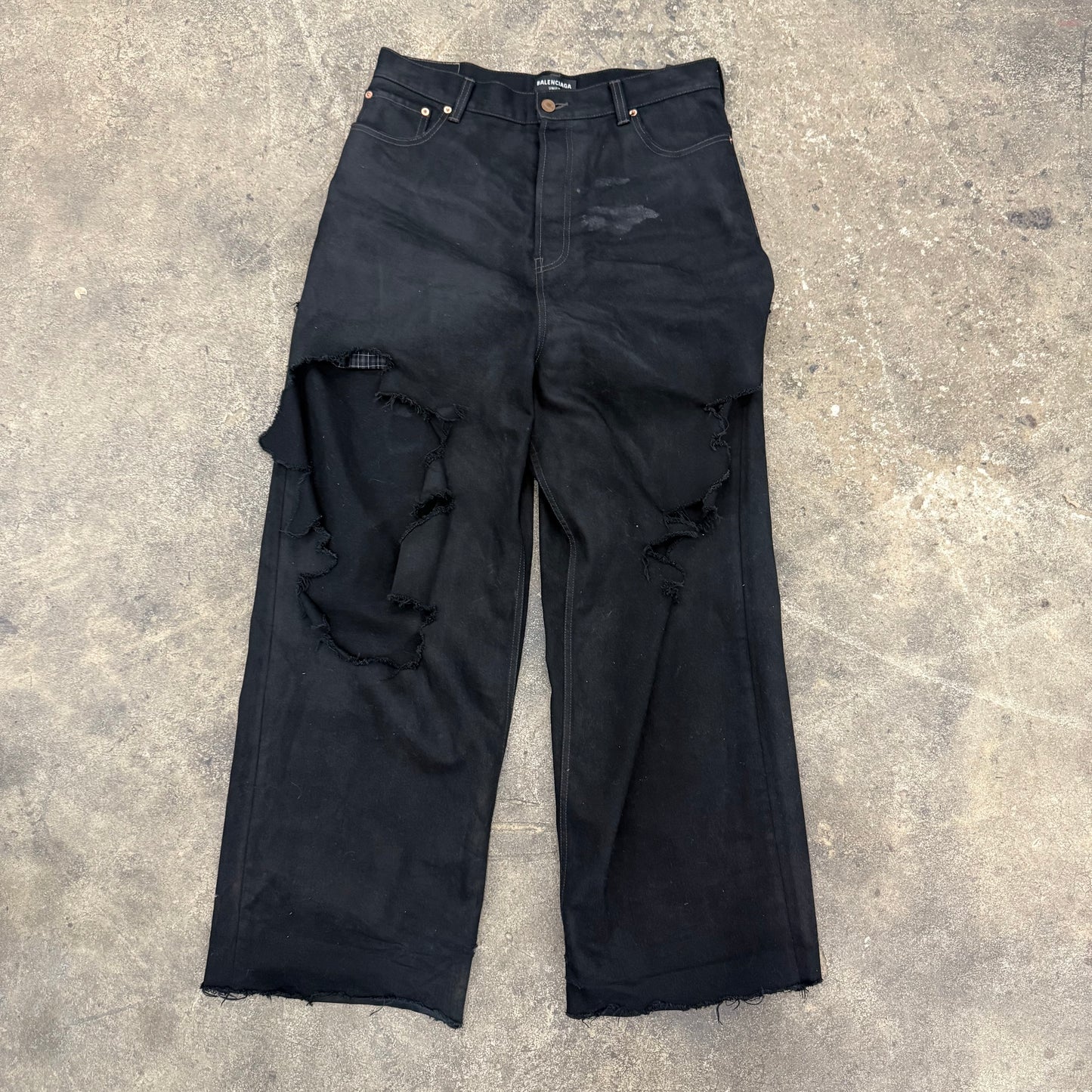 Balenciaga ‘21 Boxer Denim