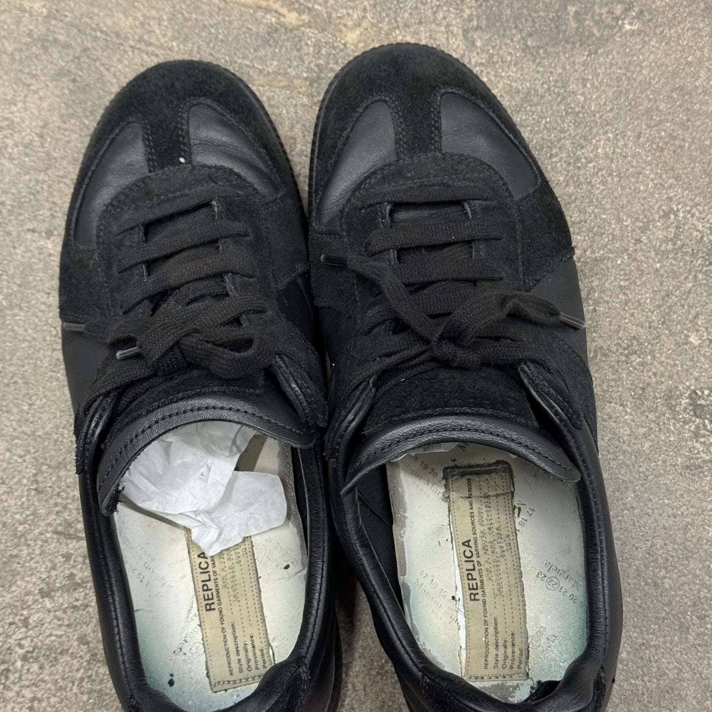 Maison Margiela GAT  Triple Black