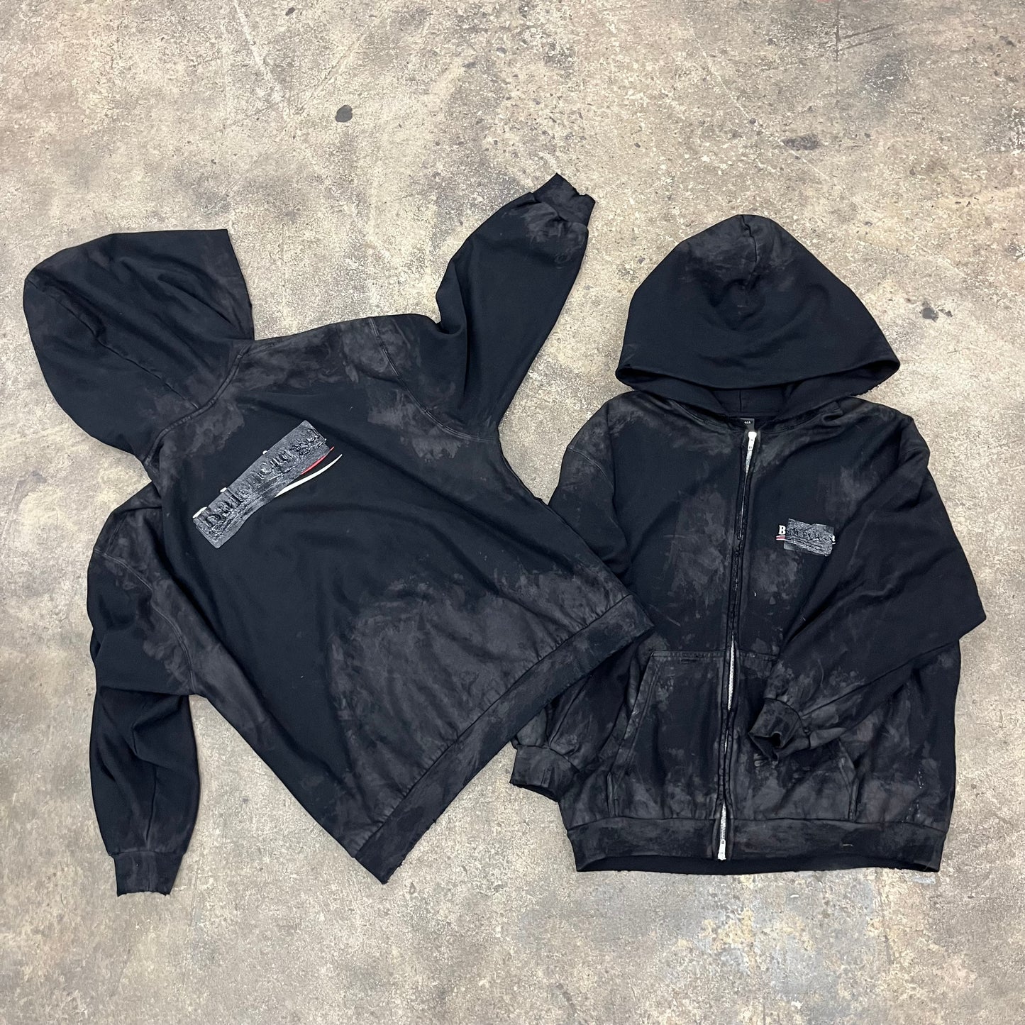 Balenciaga Gaffer Mud Zip up