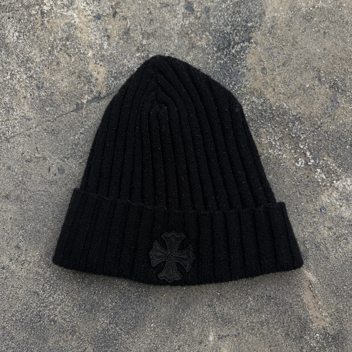 Chrome Hearts Plus Patch Cashmere Beanie