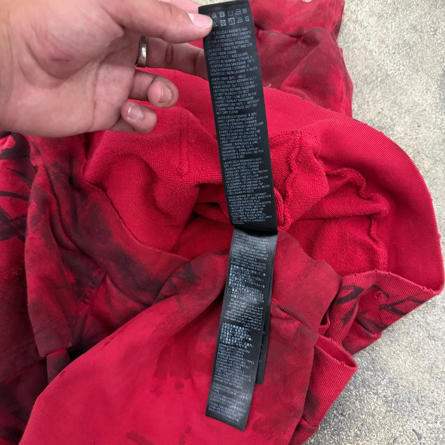 Balenciaga Graffiti Zipup