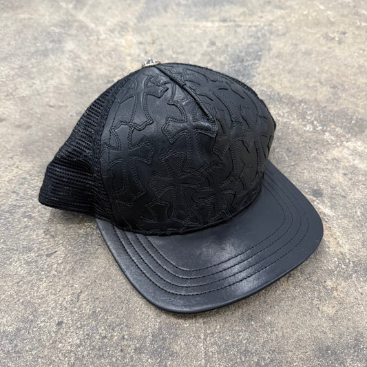 Chrome Hearts Cemetery Cross Trucker