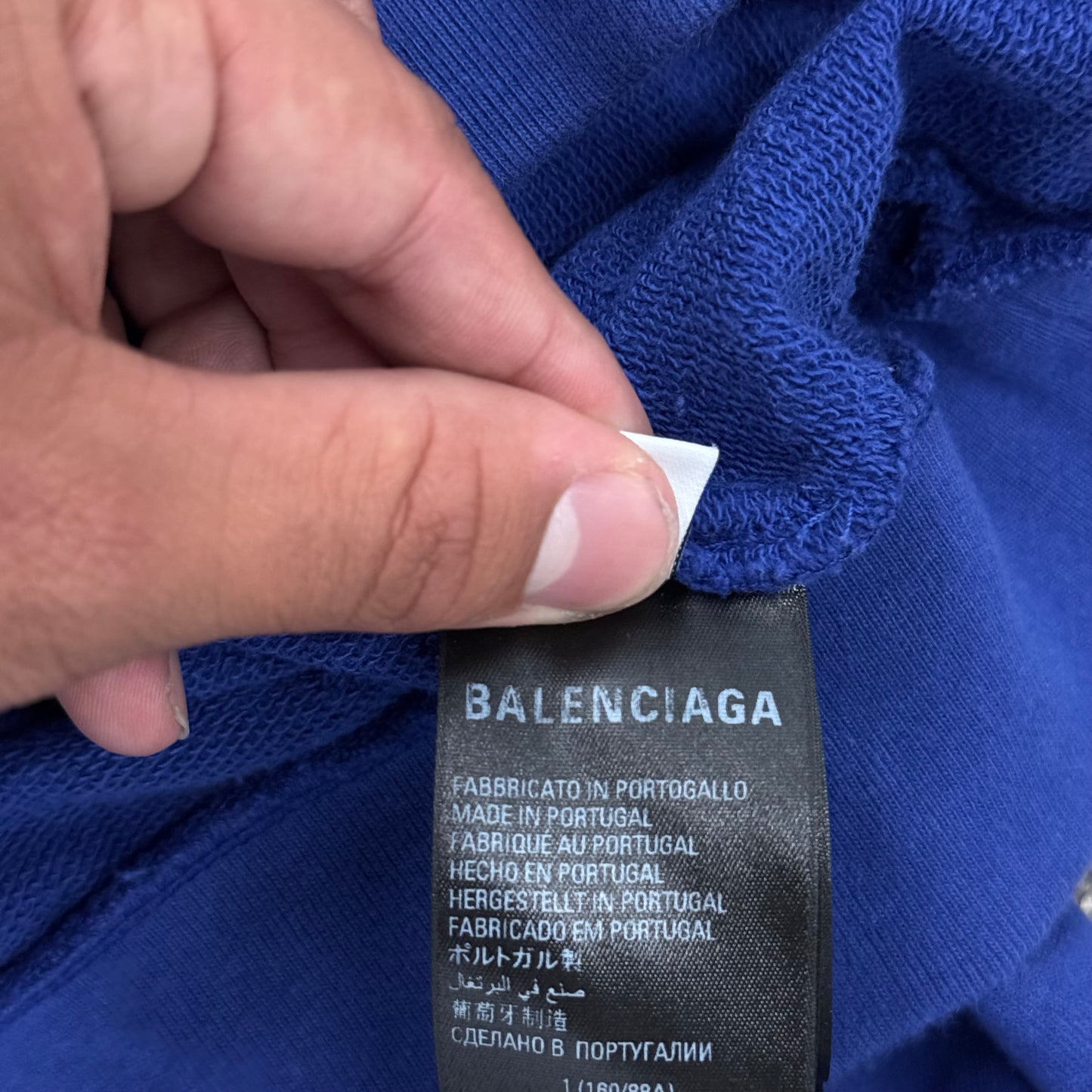 Balenciaga ‘Reverse Back Logo’ Hoodie