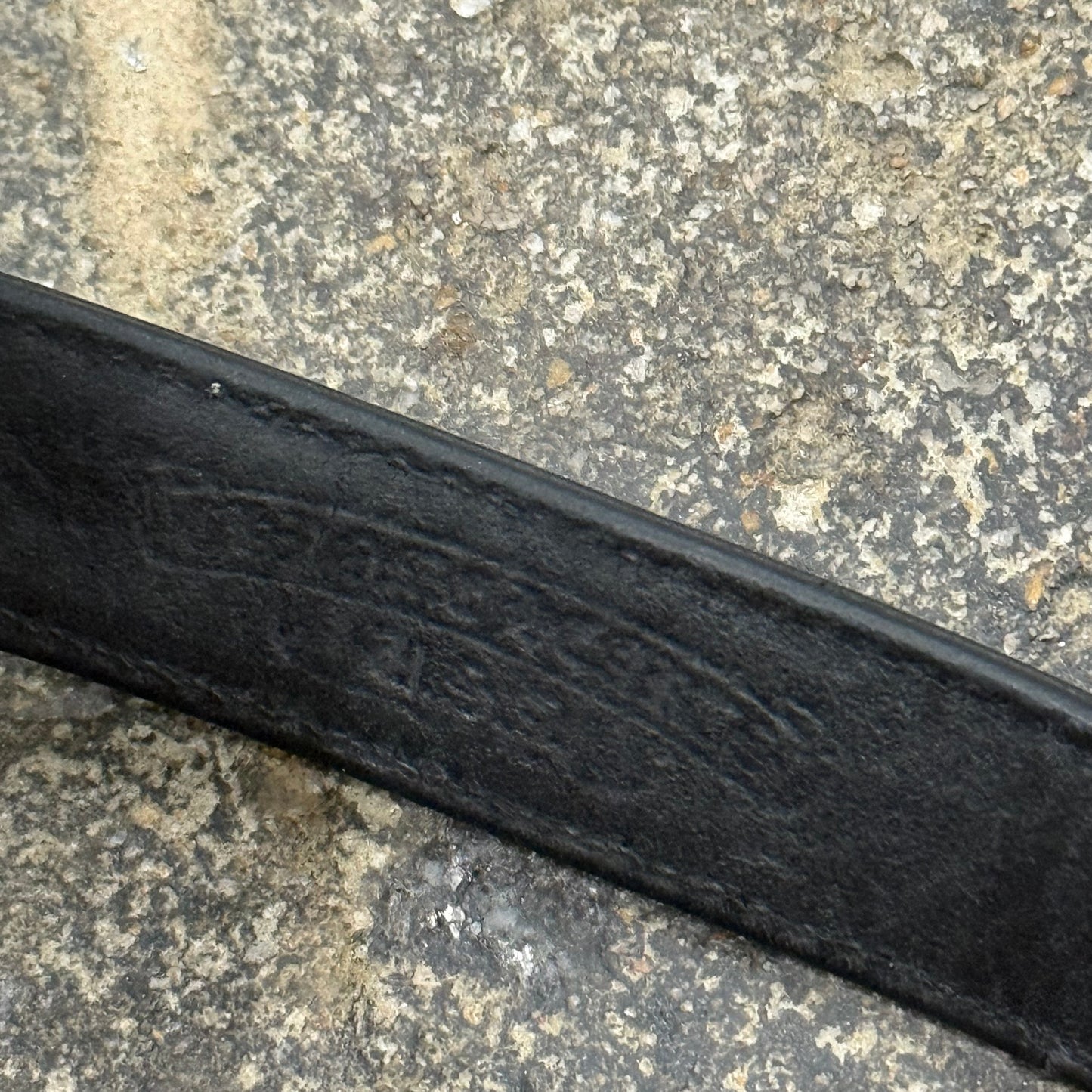 Chrome Hearts 3 Snap Leather Bracelet