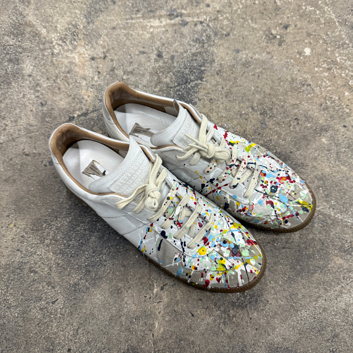 Maison Margiela Heather Splatter Paint GAT